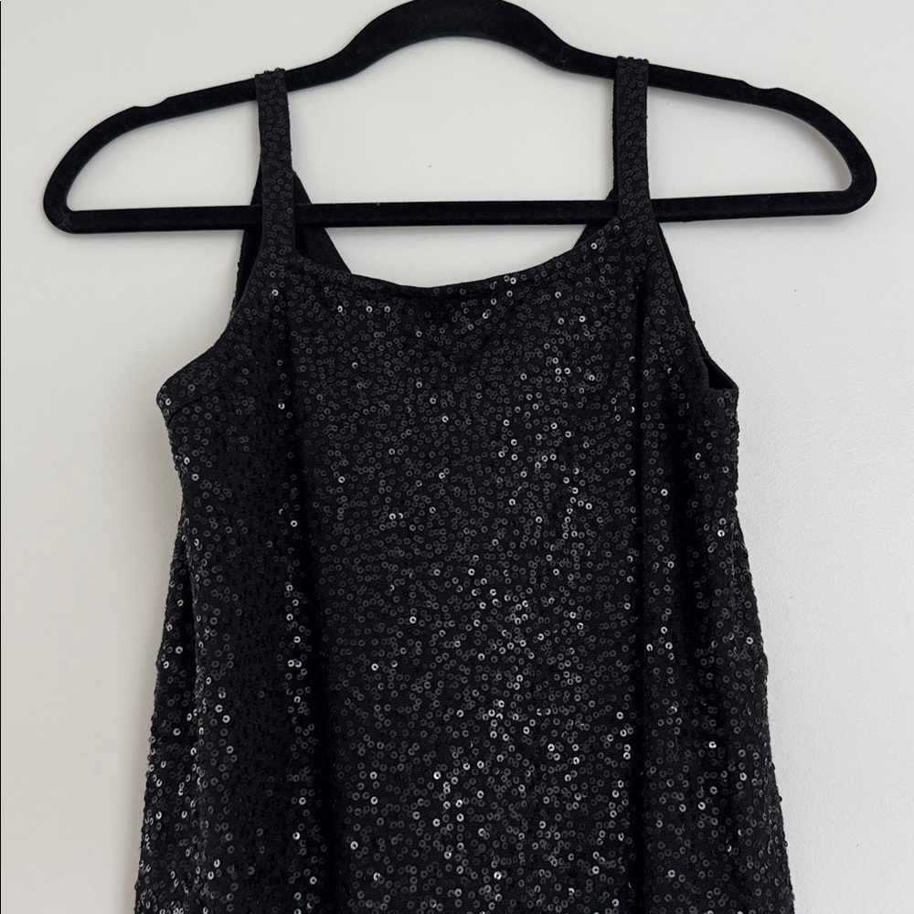 Eileen fisher shimmered dress in black - Picture 3 of 3